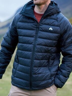 EMS Eastern Mountain Sports Featherpack Down Puffer Jacket - Men’s Small - Navy